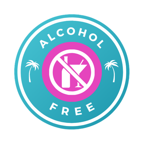 We are an alcohol free establishment